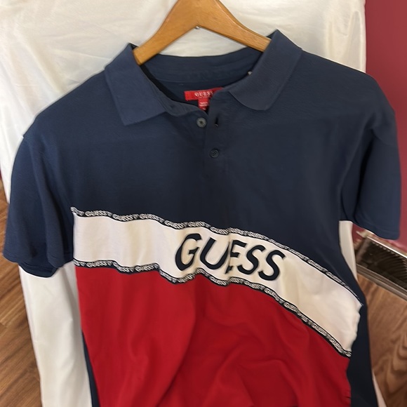 Guess Polo Shirt Size XL EUC - Picture 3 of 4